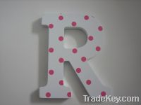 Sell wooden letters MDF letters