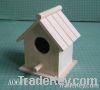 wooden birdhouse