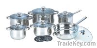 14 pcs stainless steel cookware sets(WW-C021)