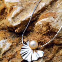 fashion pearl denpant necklace