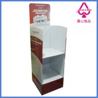 Sell portable cardboard pallet display for cleaning products