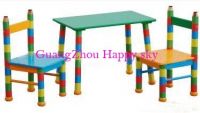 Sell wood children furniture Interesting Table Chair wood toys