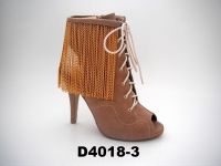 Sell ladies high heel boot, wholesale women fashion booties