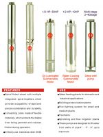 STAINLESS STEEL SUBMERSIBLE PUMP