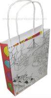 Sell White Kraft Paper Bags - BG-017