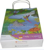 Sell White Kraft Paper Bags BG-024