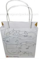 Sell White Kraft Paper Bags BG-027