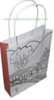 Sell White Kraft Paper Bags BG-032