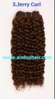 wholesale Jerry Curl Remy Human Hair Weft