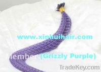 wholesale Synthetic Feather Extension PURPLE Color