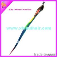 2011 HOT SELLING Feather Hair Extension Clip In Mix Color