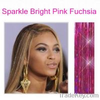 Pro Hair Tinsel Sparkle Bright Pink Fuchsia (HT-005)