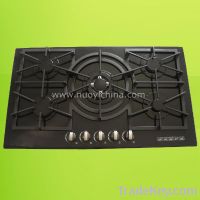 Sell Hot Tempered Glass 5 burner Gas Stove