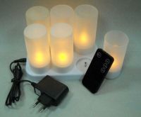 remote control and rechargeable candle