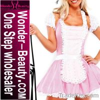 Sell Pretty Girl Pink Franch Maid Costume W9097