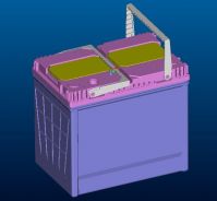 12v 50AH battery cover mould