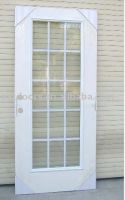 glass steel door