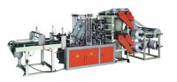 Heat-cutting bag-making machine four layer