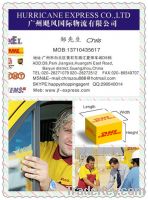 offer international shipping service from China to Worldwide by dhl