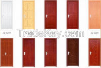 Popular flush interior MDF PVC door/eco doors/wood door