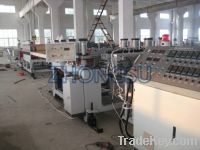 plastic machine-crust foaming board production line