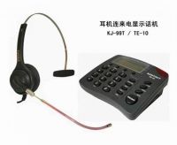 Sell  call center headset(KJ-99TQD TE-10)