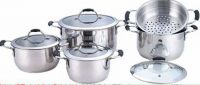 9 pcs stainless steel cookware set