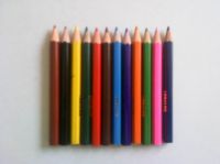 Sell 3.5 inch 12 color plastic pencils