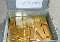 Gold dore bars, gold nugget