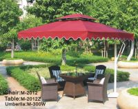 sell outdoor rattan table&chair