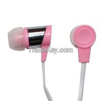 Fashionable In-ear MP3 Earphones, High Quality, Competitive Price, Various Colors, Logo Print Welcome