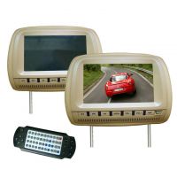 9 Inch Headrest Car DVD Player with beige colore