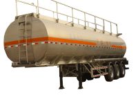 Sell aluminium alloy tank semi trailer