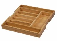 Sell Bamboo Expandable Cutlery Boxes/Trays