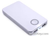 SELL6000mAh power bank with white fashion design