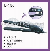 Sell 7/8" LCD Titanium hair straightener