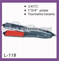 Sell Tourmaline ceramic hair straightener iron