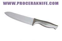 6" ceramic chef knife (metal handle)-kitchen knife