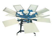 ASC365 6 color 6 station screen printing machine selling