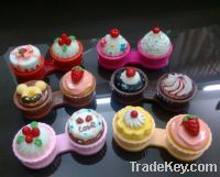 Contact lens Case - Cup Cakes