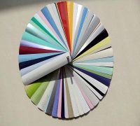 Sell 25mm plain color aluminum slats for venetian blind