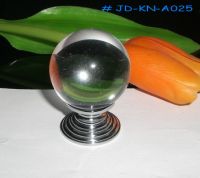 Sell brass crystal ball knob