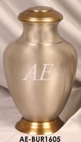 Arcadia Pewter Brass Cremation Urn