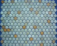Sell shell mosaic, chinese river shell, decorative tile, hexagon pattern