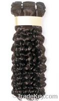 Indian remy hair weft--Water wave