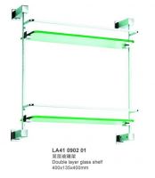 Sell double layer glass shelf