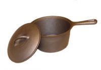 Sell cast iron sauce pans, milk pans