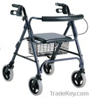 Sell  foldable walker/walking aids with 8" wheels DH-WK016