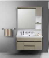 Mirrored Cabinets Type And Wood Carcase Material Bathroom Cabinet