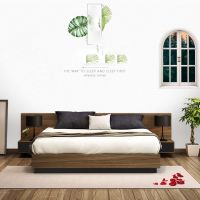 Customized Morden Panel Furniture Bedroom Bed